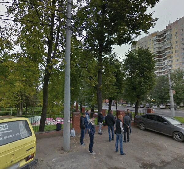 Банкомат Сбербанка России по адресу ул. Октябрьская,  д. 74